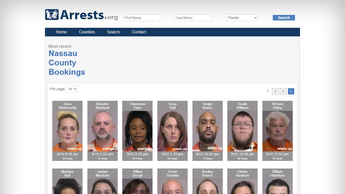 Nassau County Arrests and Inmate Search